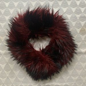 MARC JACOBS Faux Fur Infinity Scarf